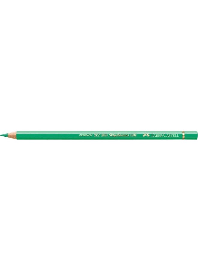 FABER-CASTELL - Polychromos Artists' Single Pencil Colour 162 Light Phthalo Green - Image 1