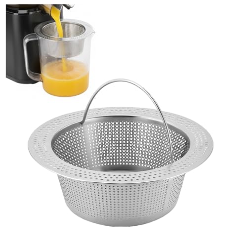 Leoriaie Pulp Strainer for Nama J2 Cold Press Juicer — Suitable for Nama J2 Juicer Secondary Fine Filter Accessories — 304 Stainless — Hand-Wash Easy Clean - Image 1
