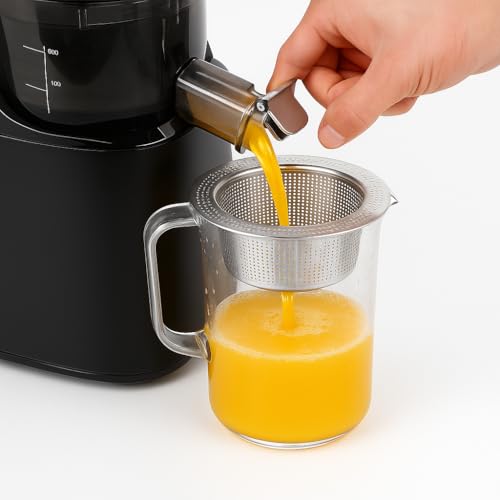 Leoriaie Pulp Strainer for Nama J2 Cold Press Juicer — Suitable for Nama J2 Juicer Secondary Fine Filter Accessories — 304 Stainless — Hand-Wash Easy Clean - Image 2
