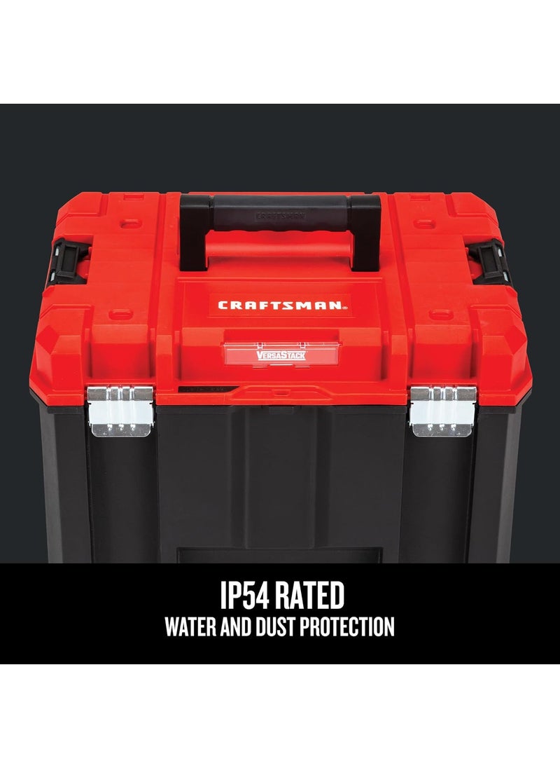 CRAFTSMAN CRAFTSMAN VERSASTACK Deep Tool Box Lockable 17in CMST17825  - Image 4