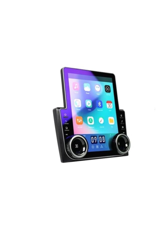SHEZA STAR - 11.8 Inch Vertical Tesla Dual Knob 2K Intelligent Car Navigation System 4GB RAM 64GB Storage WiFi, GPS Navigation High-Resolution,Mirror-link,FM,Radio,USB, With AHD Camera - Image 1