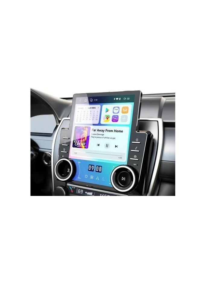 SHEZA STAR - 11.8 Inch Vertical Tesla Dual Knob 2K Intelligent Car Navigation System 4GB RAM 64GB Storage WiFi, GPS Navigation High-Resolution,Mirror-link,FM,Radio,USB, With AHD Camera - Image 1