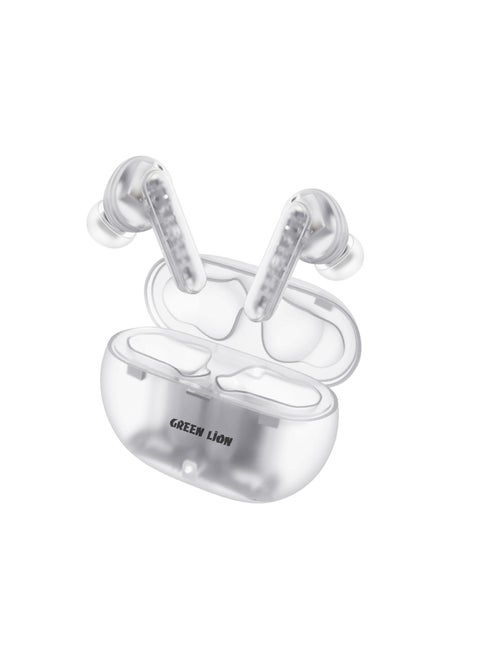 Transparent Pro 2 Wireless Earbuds /Hands-Free Calls/10M Transmission Range/Multi-Function Touch/V5.3 Bluetooth Version- White