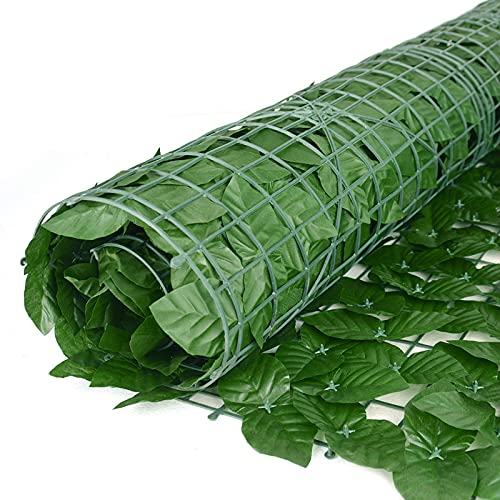 SOFIX Sofix Artificial Grass Fence Trellis with Leaves for Garden Balcony 1 Piece I Expandable Plant Fence Indoor Outdoor I Garden Decoration Item 3 Meter x 1 Meter 100 x 300 cm  - Image 2