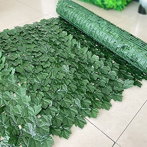 SOFIX Sofix Artificial Grass Fence Trellis with Leaves for Garden Balcony 1 Piece I Expandable Plant Fence Indoor Outdoor I Garden Decoration Item 3 Meter x 1 Meter 100 x 300 cm  - Image 1