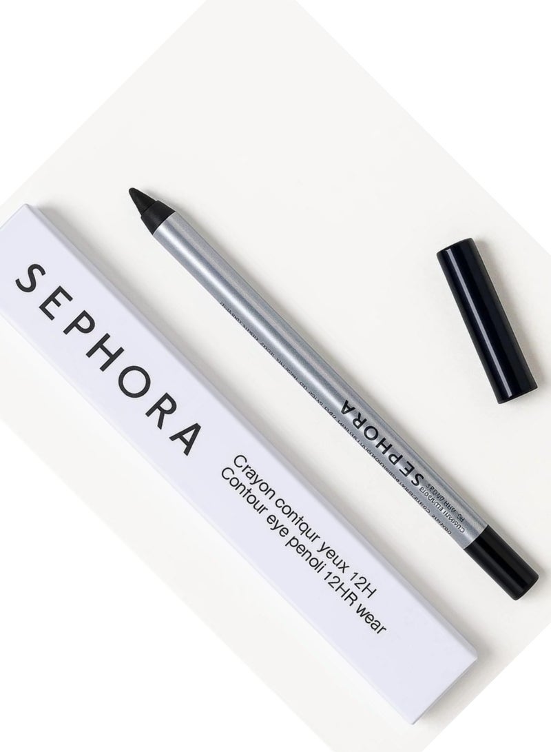 سيفورا قلم كحل أسود فحمي ايلاينر ثابت 12 ساعة - Image 1