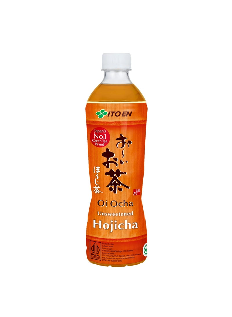 Ito En Oi Ocha Unsweetened Hojicha 500ml - Image 1
