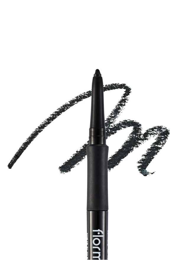 flormar Stylematic Eyeliner – S02 New Black – Twist-Up Waterproof Eye Pencil, High-Pigment Color, Smudge-Resistant, Quick-Setting, Long-Lasting Definition S02-NEW BLACK - Image 3
