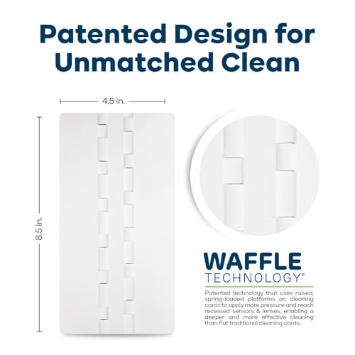 Waffletechnology KICTeam - Waffletechnology® Cleaning Cards for Desktop & Mobile Document Scanners (15 Cards) - Presaturated with WonderSolvent - Made in USA - Image 2