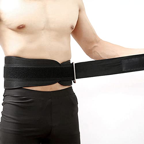 Lycan Unisex Weightlifting Gym Belt with PU-Foam Padded Comfort For Fitness Workout| Moisture Wicking Lining | Washable Fabric | Hook & Loop Closure (XTRA-LARGE) - Image 3