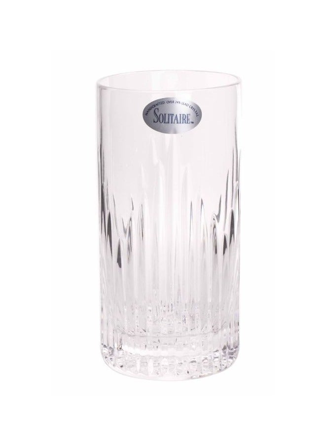 Alsaif home Indian Crystal Tall Water Glasses Set of 6 Pieces - Saif Home