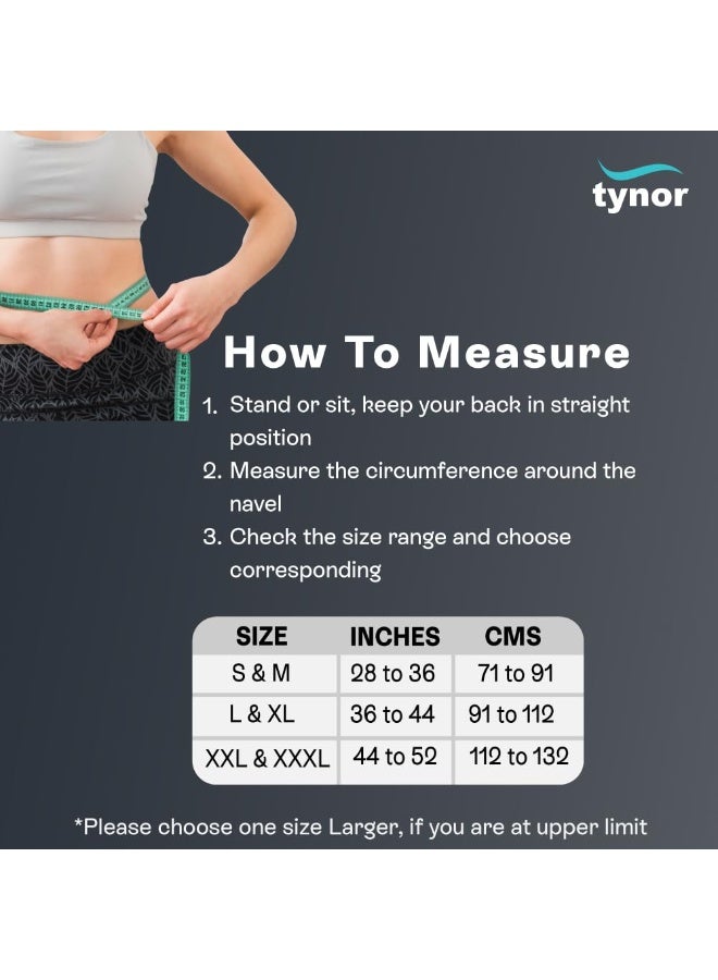 تاينور حزام TYNOR Lacepull L.S لدعم المنطقة القطنية وتخفيف الألم أثناء الأنشطة | مريح للرجال والنساء (رمادي، مقاس XXL/XXXL، قطعة واحدة) - Image 3