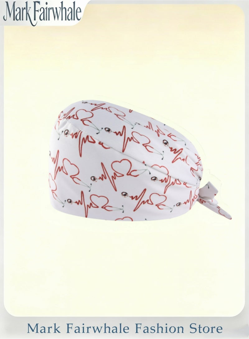 Mark Fairwhale New Medical Themed Printed Three Piece Medical Surgical Cap - Image 4