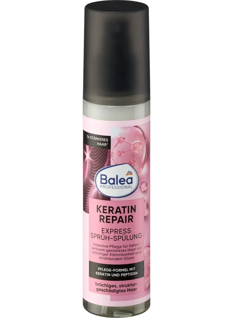 Balea Professional Keratin Repair Express Spray Conditioner for Damaged Hair - Image 1
