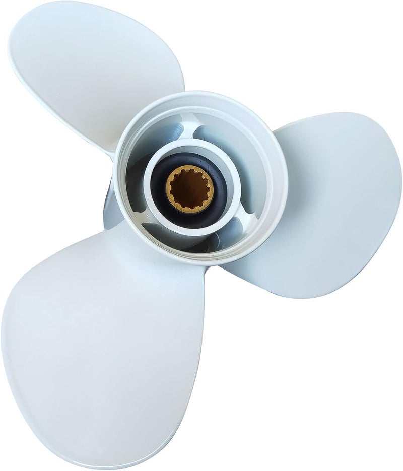 DLNIG 11 1/8x13-G Aluminum Propeller for Yamaha Outboard Engines 30HP-60HP - Image 2