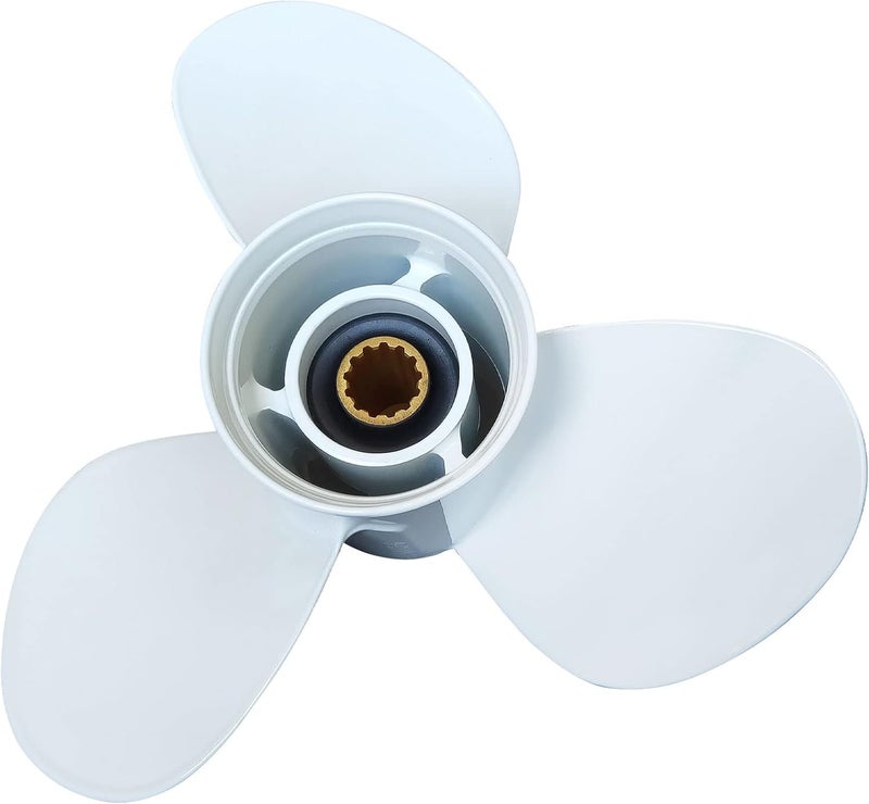 DLNIG 11 1/8x13-G Aluminum Propeller for Yamaha Outboard Engines 30HP-60HP - Image 1