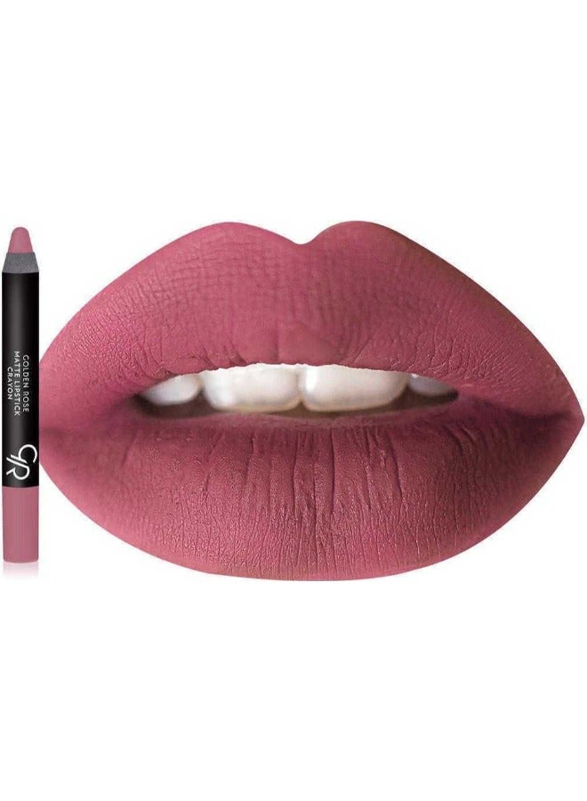Golden Rose Golden Rose Matte Lipstick Crayon - NO.10 - Image 2