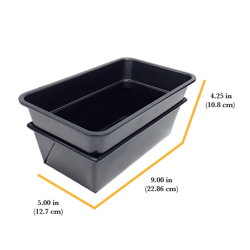 Chicago Metallic Professional Gluten-Free Loaf Pan, Perfect for baking bread, cake, and more 9-inch by 4.25-inch, Silver - Image 2