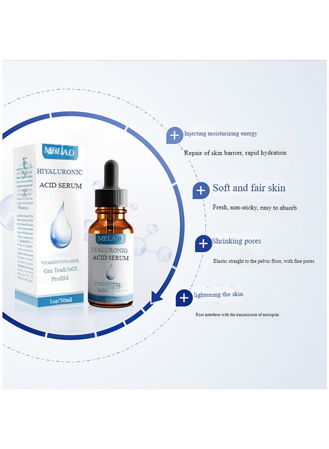 ميلاو سائل حمض الهيالورونيك، ترطيب وترطيب، شد المسام، تفتيح حمض الهيالورونيك، تفتيح وترطيب الوجه - Image 2