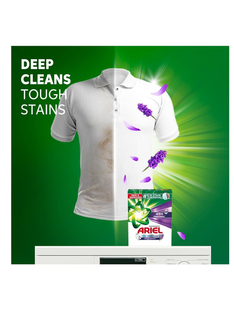 Ariel Ariel Fast Dissolving Laundry Detergent Powder with Lavender – 9KG  - Image 2