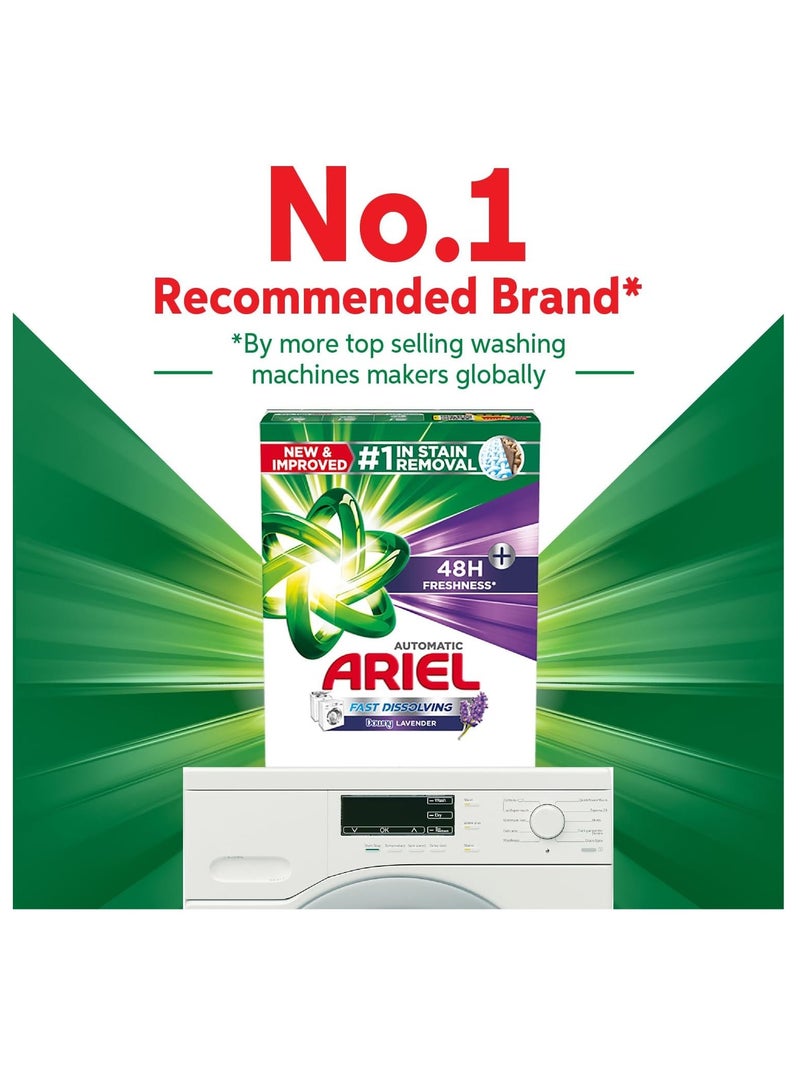 Ariel Ariel Fast Dissolving Laundry Detergent Powder with Lavender – 9KG  - Image 3