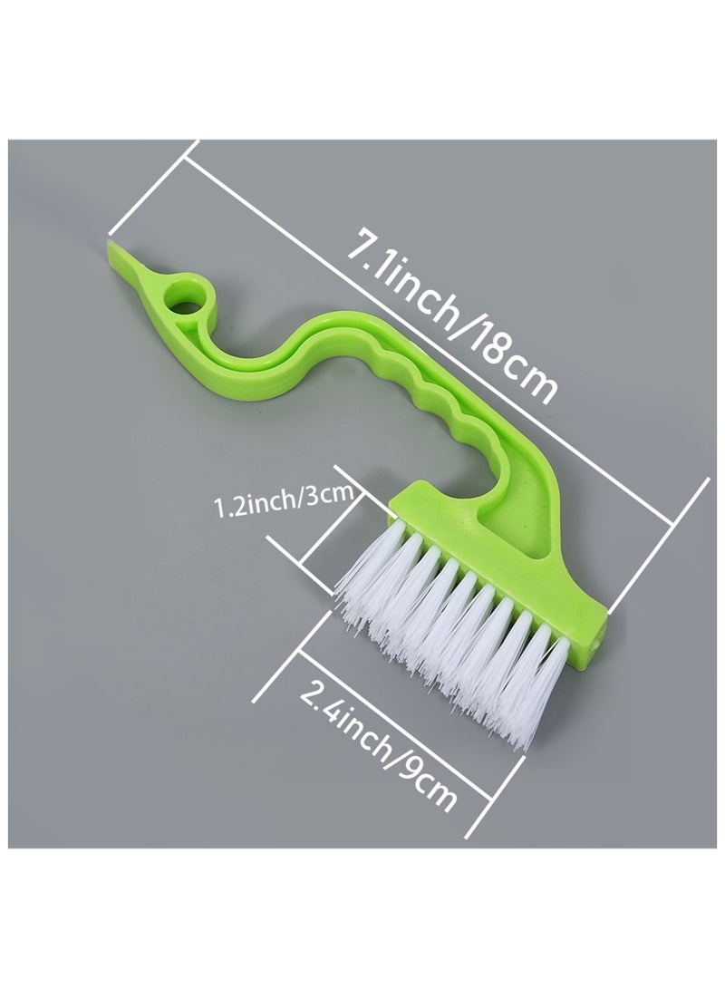 Groove Gap Cleaning Tools Hand-held Window Gap Cleaning Brush Door Window Track Kitchen Corner Cleaning Brush Tool, Set of 6 - Image 4