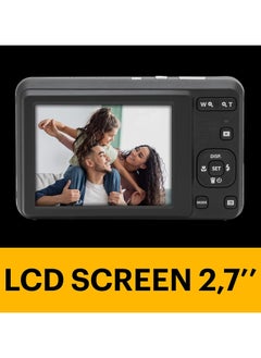 Kodak Co PIXPRO FZ55-RD 16MP Digital Camera 5X Optical Zoom 28mm Wide Angle 1080P Full HD Video 2.7" LCD Vlogging Camera (Red)  - Image 5