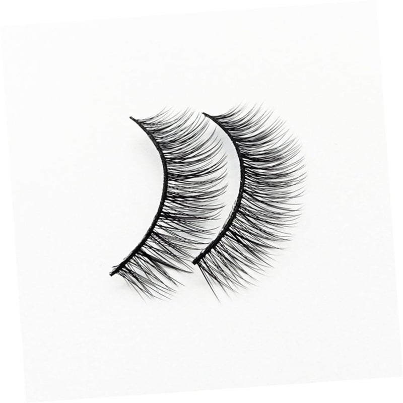 OUNONA 10 Pairs Natural Realistic False Eyelashes Soft Makeup Accessory for Easy to Wear Cosmetic Lashes Pack Enhancing Eye Beauty for Daily and Professional Use - Image 4