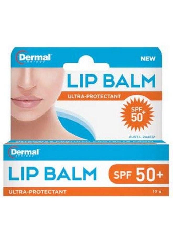 dermal therapy - Lip Balm SPF50 10g has Been Designed to Nourish and Hydrate The Lips Whilst Providing Protection from Sun Exposure and Moisture Loss - Image 1
