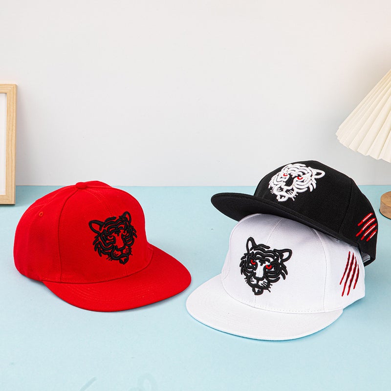 Baseball Cap Unisex  Mexico Flat Brim Hip-Hop Embroidered Hat - Image 4