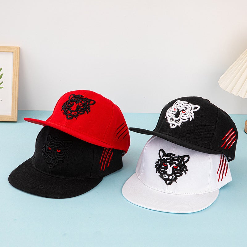 Baseball Cap Unisex  Mexico Flat Brim Hip-Hop Embroidered Hat - Image 2