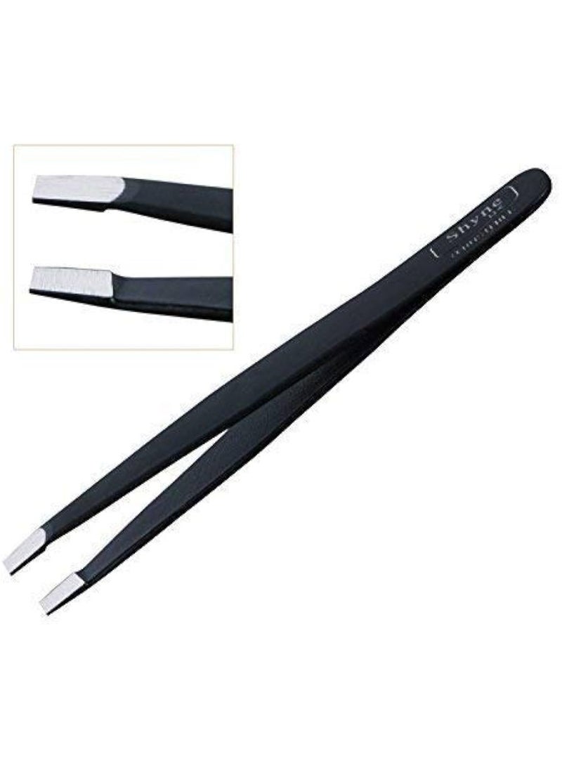 maya accessories Professional Tweezers Black 1PCS - Image 2