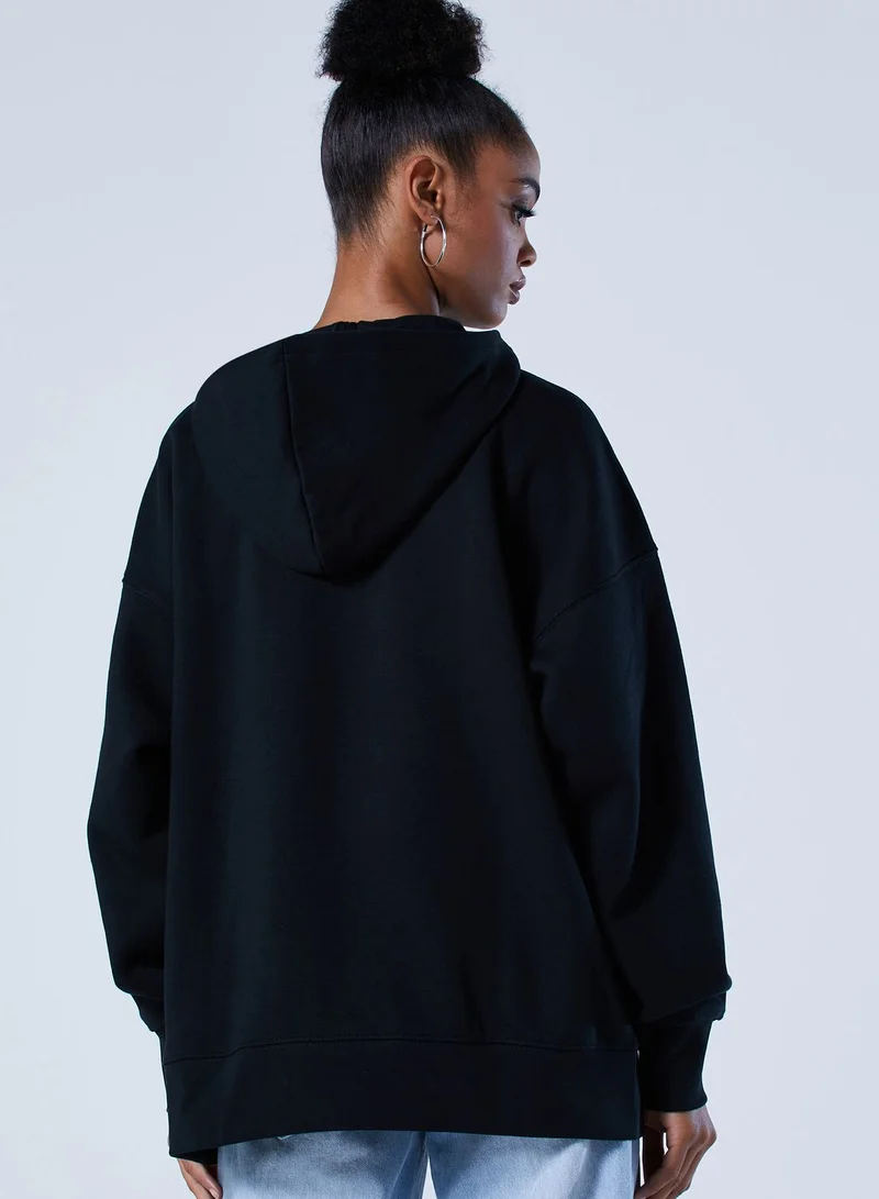 adidas Originals Half Zip Adicolor Casual Women's Sweatshirt Hoodie