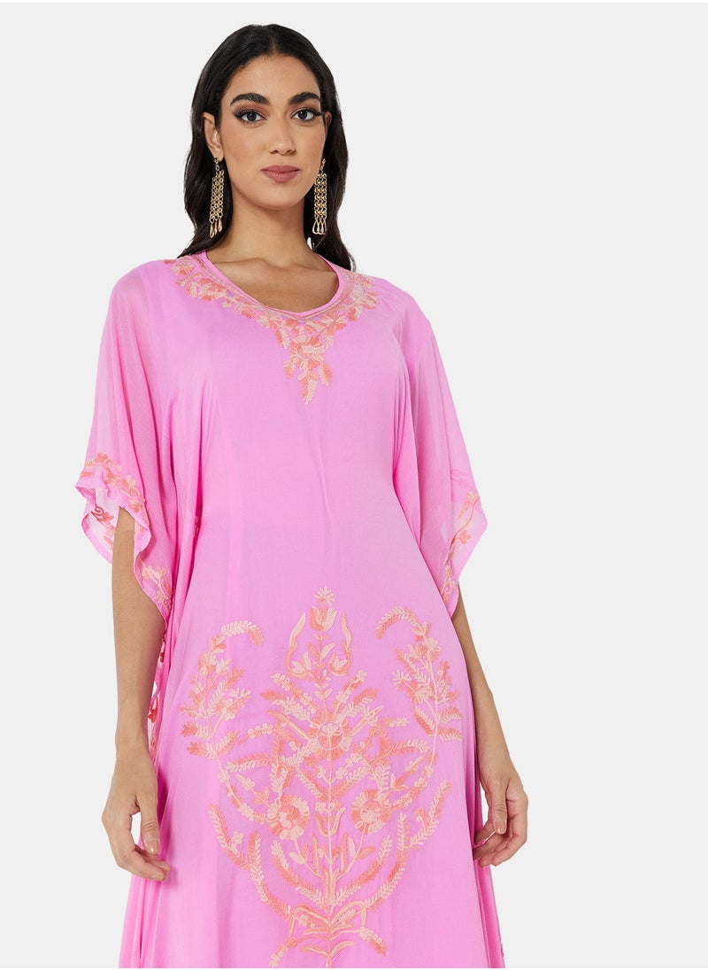 ARABIAN CLOSET EMBROIDERED KAFTAN  - Image 4