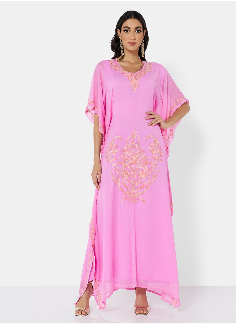 ARABIAN CLOSET EMBROIDERED KAFTAN  - Image 1