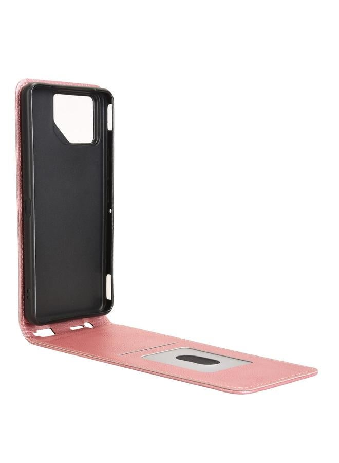 اس-توب جراب هاتف ASUS ROG Phone 8 / 8 Pro، جراب هاتف جلدي مغناطيسي قابل للطي عموديًا - Image 3