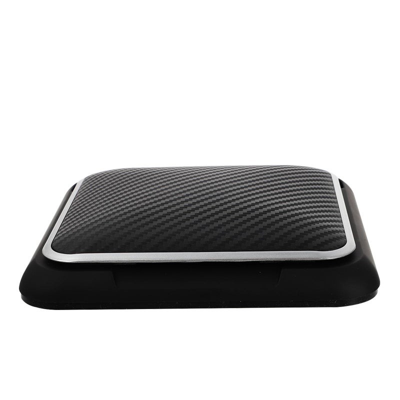 Non Slip Carbon Fiber Car Phone Holder Dashboard Mount For Vehicle Use - Image 2