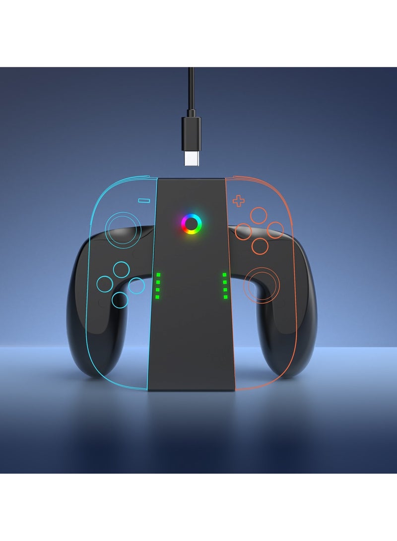 General Switch2 JOY-CON Left and Right Controller Multi-function Charging Grip NS2 Gamepad Charging Handle  - Image 1