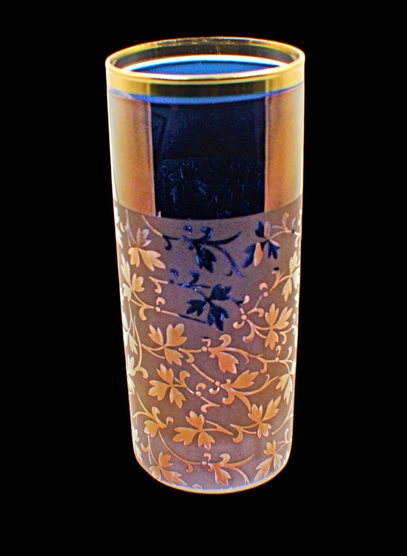 كودو آرتس أكواب زجاج للماء او العصائر مزخرفة - Image 3