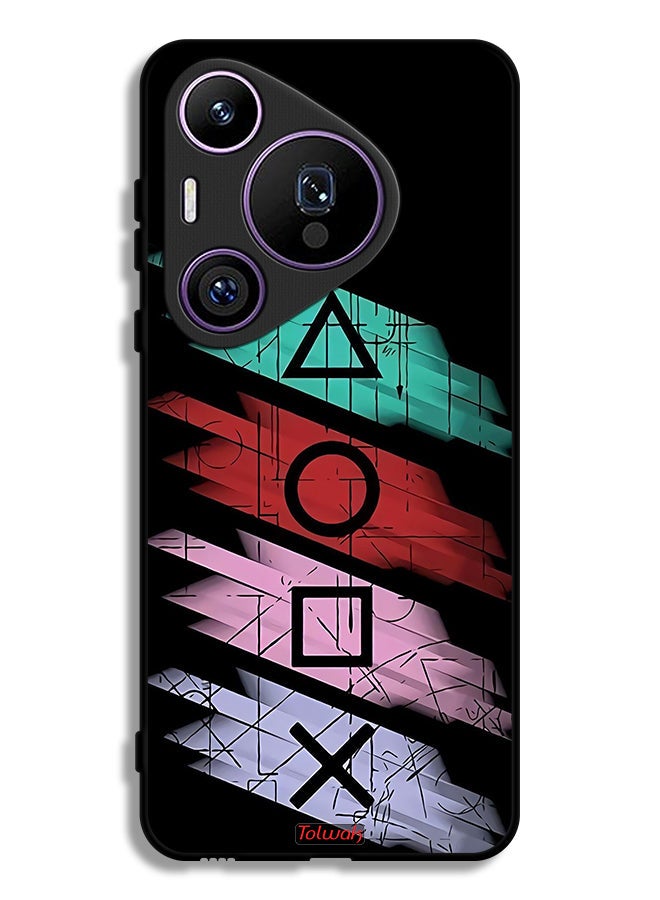 Tolwak Huawei Pura 70 Pro Protective Case Cover Squid Game Icons - Image 1
