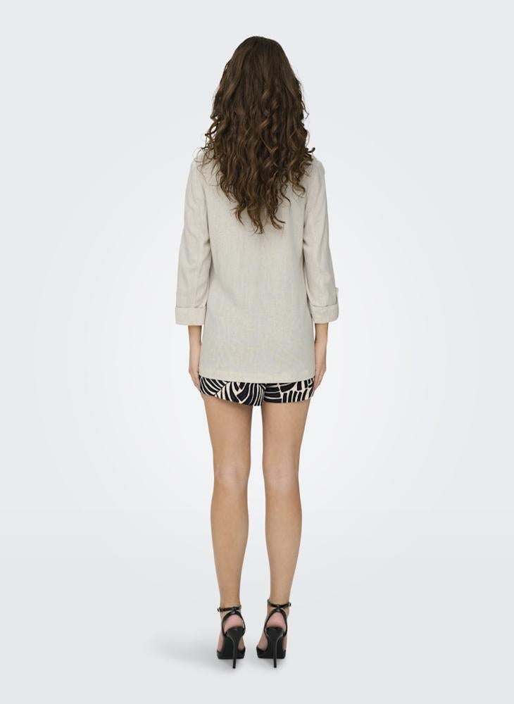 ONLY Casual 3/4 Open Blazer - Image 2