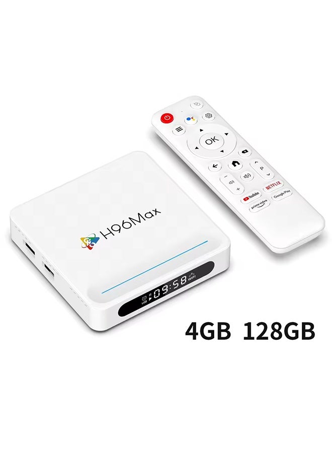 H96 Max H618 Plus Android 14.0 Allwinner H618  HDR 8K Wifi6 BT5.4 Voice Assistant Media Player 8K Smart TV Box - Image 1