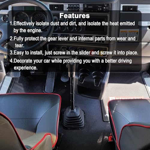 Kujunpao 924-5405 Automatic/Manual Transmission Shift Boot Fit for Select Kenworth Models - Image 5