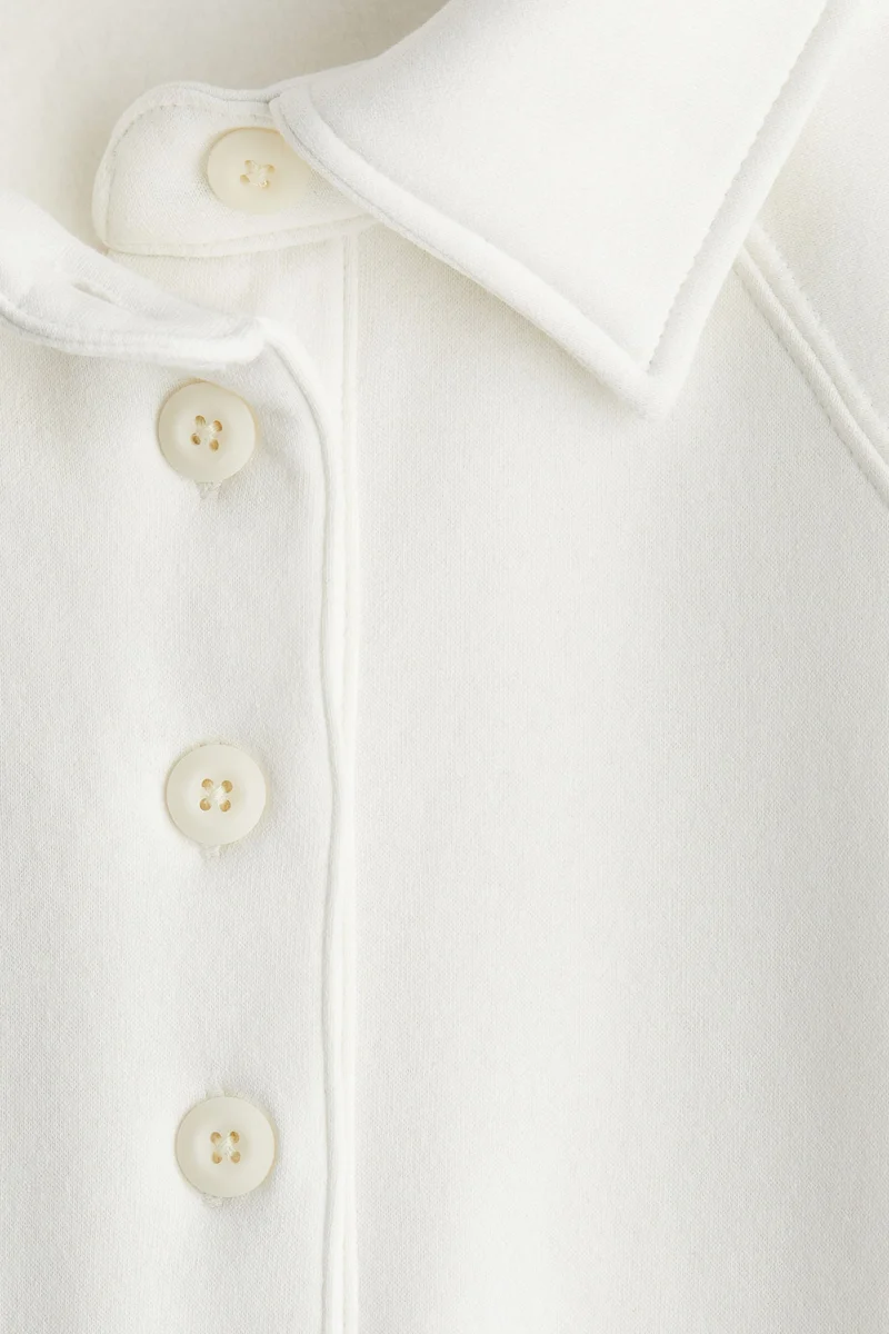 H&M Oversized polo sweatshirt