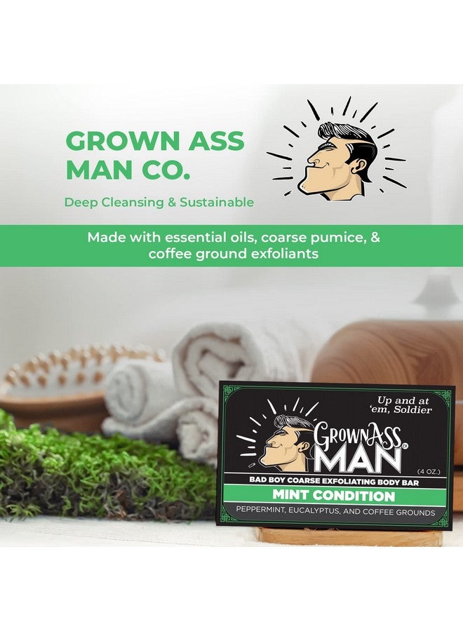 Grown Ass Man Co. Body Bars (Mint Condition (Coarse Exfoliant) Single)  - Image 5