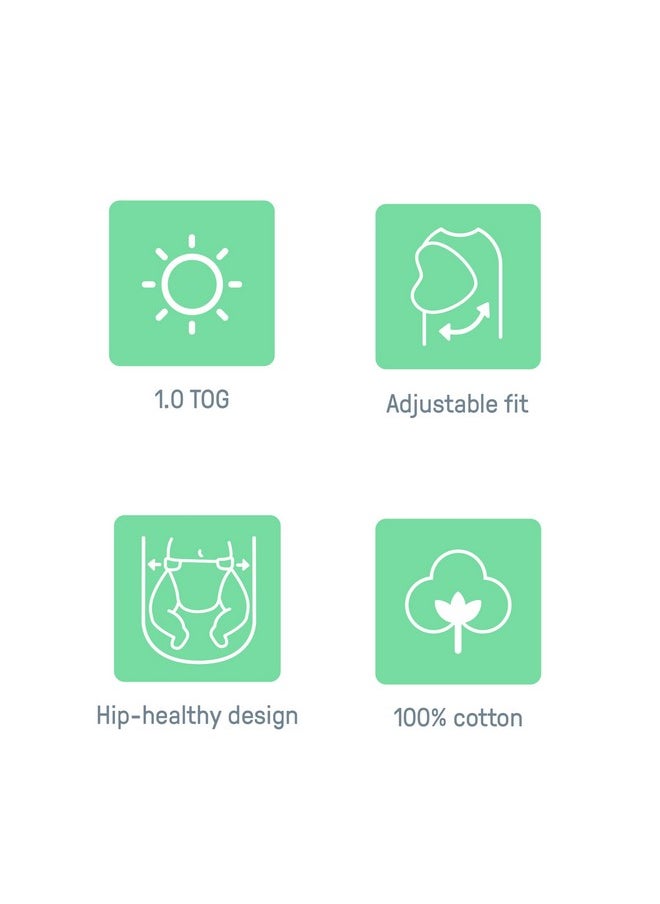 SwaddleMe - Ingenuity SwaddleMe Monogram Collection Baby Swaddle, 100% Cotton, Improves Sleep & Calms Startle Reflex, 0-3 Months, Pocket Fold Design for Easy Changes, 1.0 TOG, 3-Pack - Dino Mite - Image 1