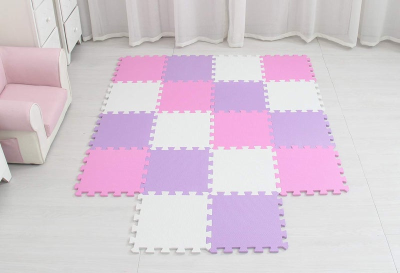 ميكيكول MeiqicoOl Kid's Puzzle Exercise Play Play with Eva Foam Interlocking Tiles 010311 - Image 2