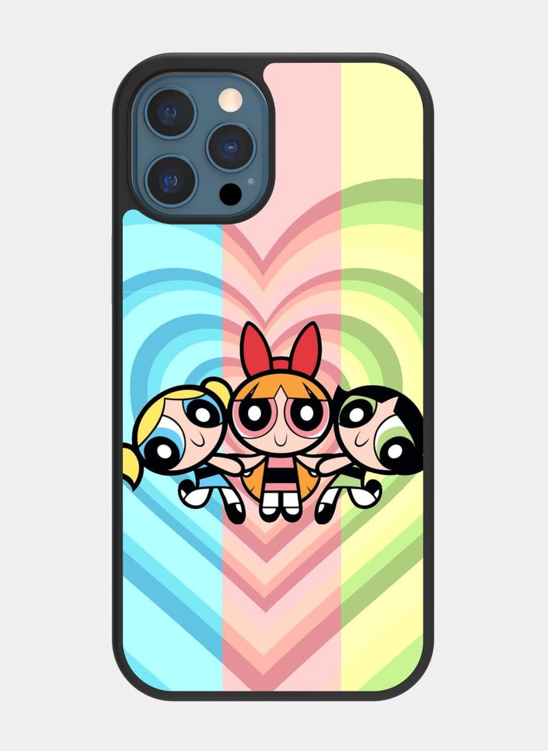PXLAAT iPhone 12 Pro Max case cover The Powerpuff Girls - Image 1