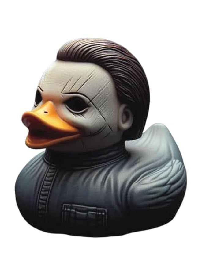 Classic Horror Movie Character Duck,3D  Horror Movie Ducks,Handmade Horror Figures  Duck,for Spooky  Home Desk Car Ornaments Car Décor Accessories (A) - Image 1