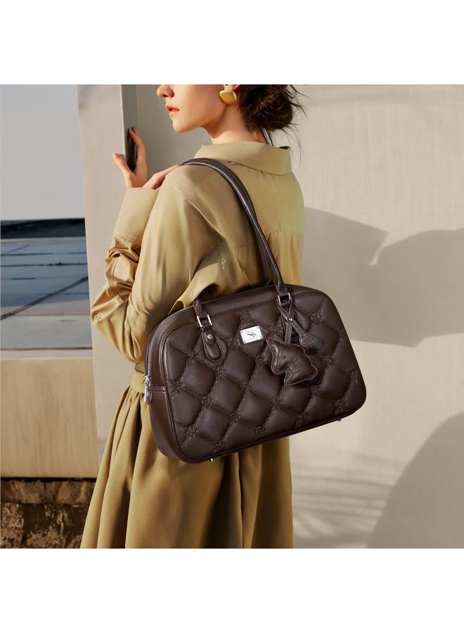 Nucelle Women's Bag Luxury Large Capacity Bucket Bag Pegasus Commuter Shoulder Handbag Birthday Gift - Image 3